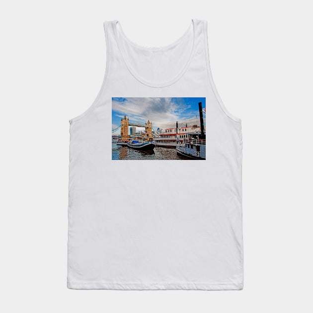 Tower Bridge River Thames London Tank Top by AndyEvansPhotos